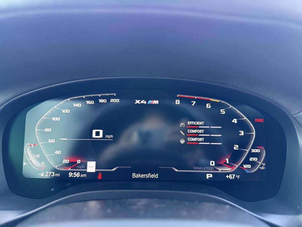 new 2025 BMW X4 M car, priced at $91,565