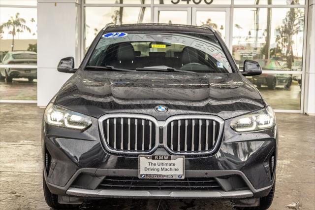 used 2022 BMW X3 car, priced at $33,990