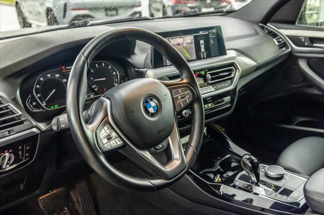 used 2022 BMW X3 car, priced at $33,990