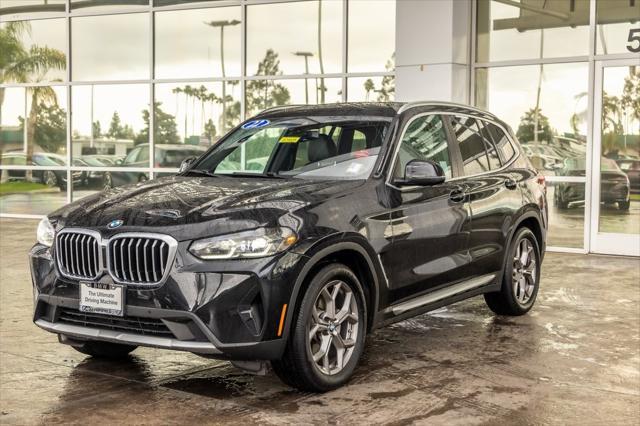 used 2022 BMW X3 car, priced at $33,990