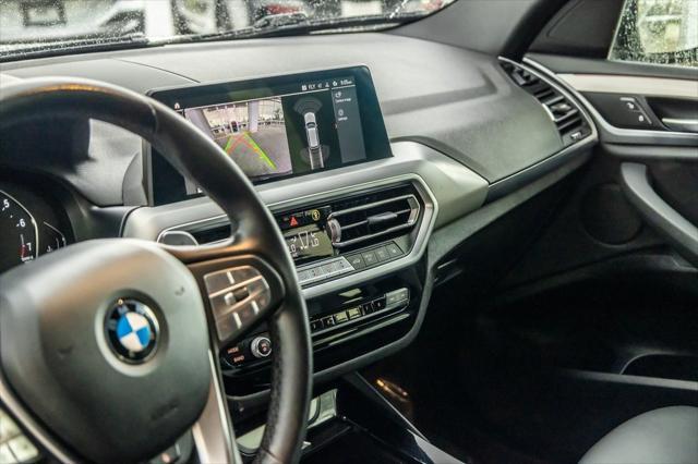 used 2022 BMW X3 car, priced at $33,990