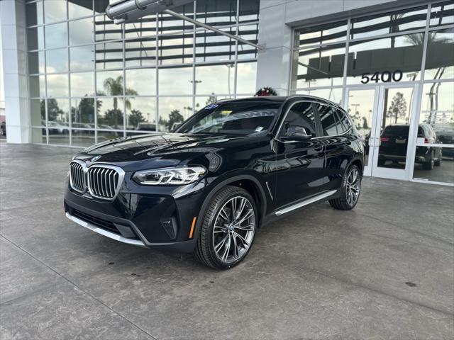 used 2022 BMW X3 car, priced at $35,990