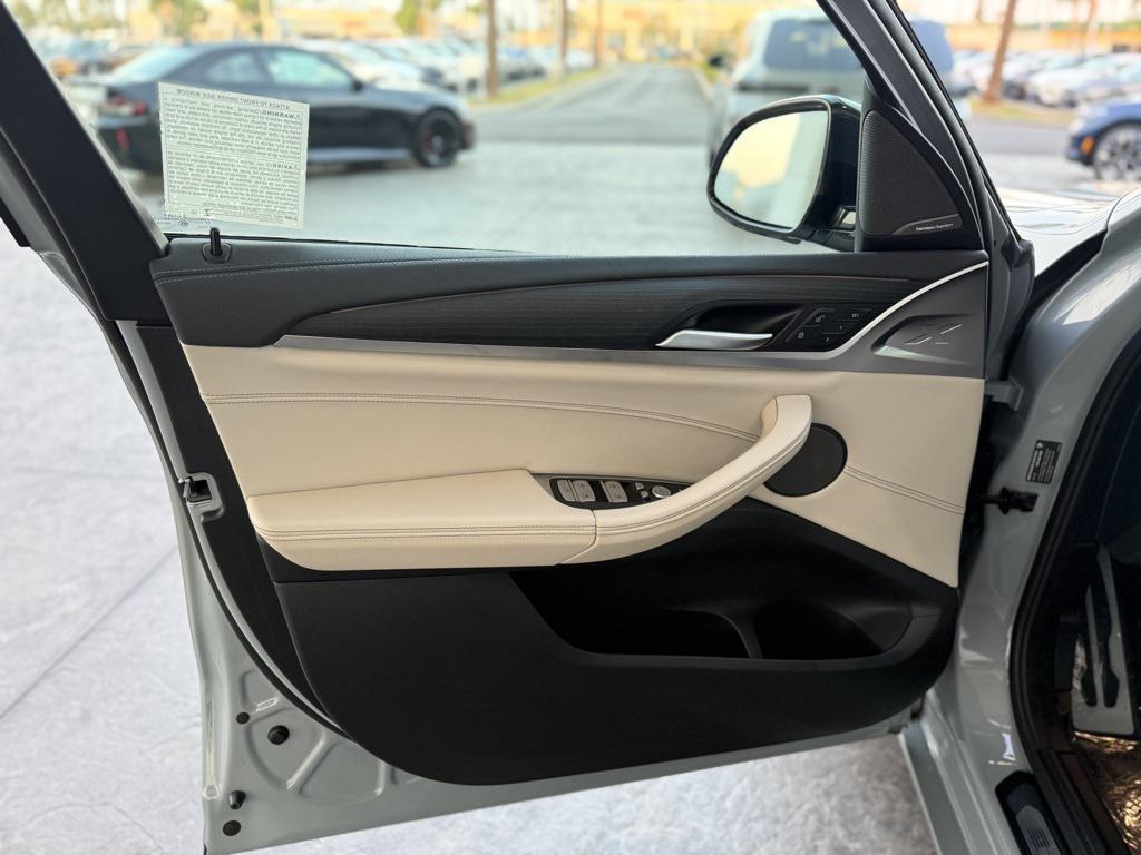 used 2023 BMW X3 car, priced at $38,990