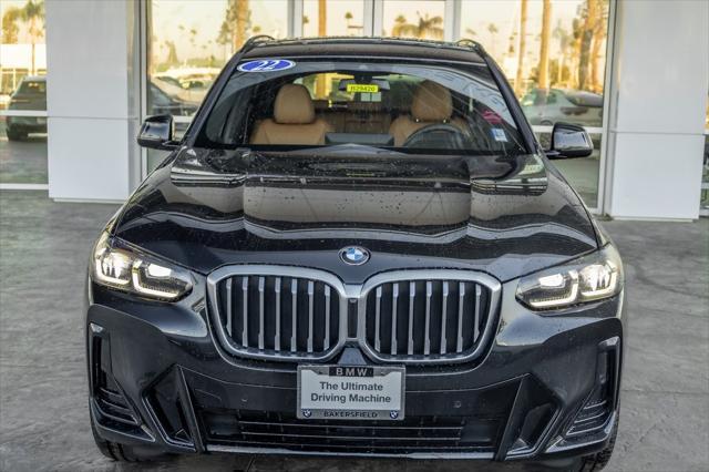 used 2022 BMW X3 car, priced at $29,990