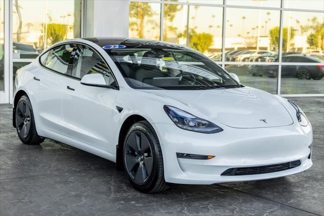 used 2022 Tesla Model 3 car, priced at $28,990