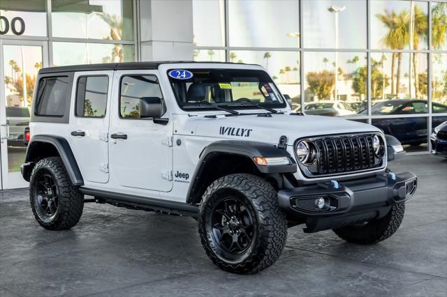 used 2024 Jeep Wrangler 4xe car, priced at $37,990