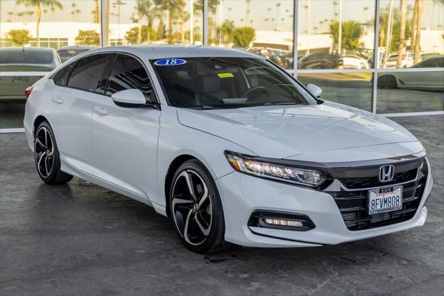 used 2018 Honda Accord car, priced at $24,990