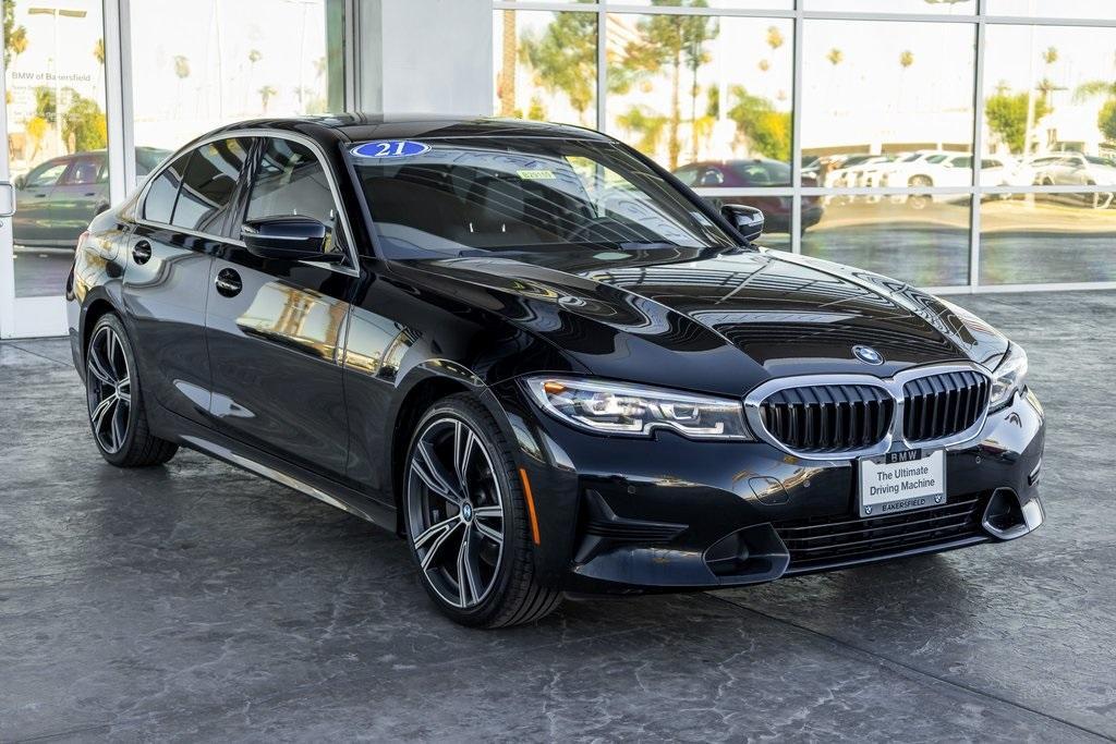 used 2021 BMW 330e car, priced at $29,490