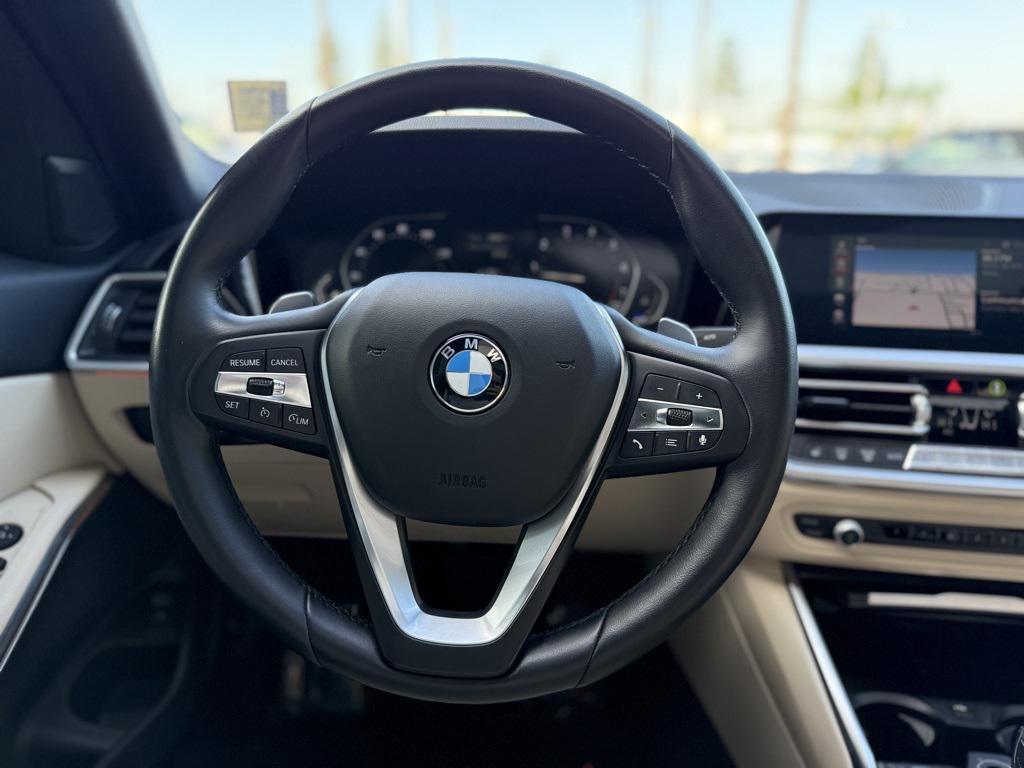 used 2021 BMW 330 car, priced at $27,990