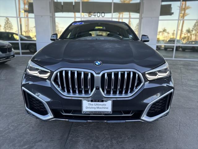 used 2021 BMW X6 car, priced at $53,990