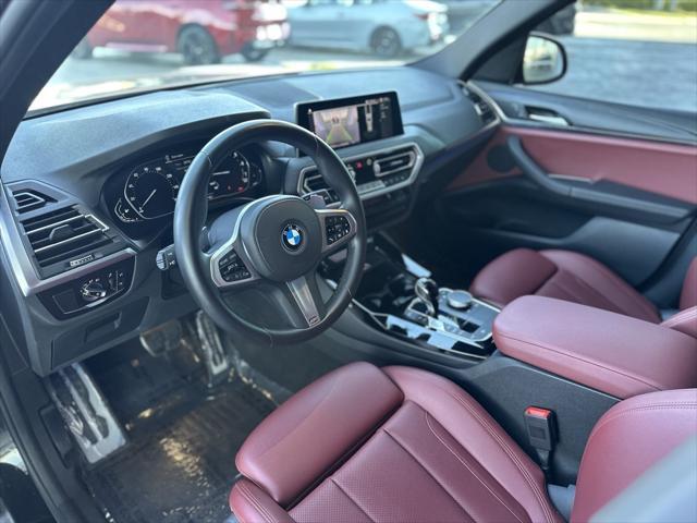 used 2022 BMW X3 car, priced at $33,990