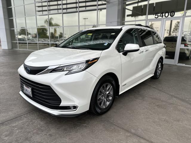 used 2021 Toyota Sienna car, priced at $39,550