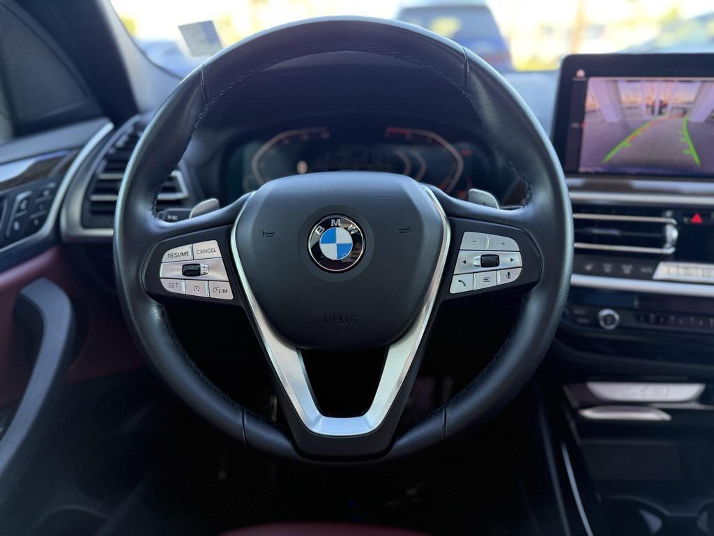 used 2022 BMW X3 car, priced at $31,990