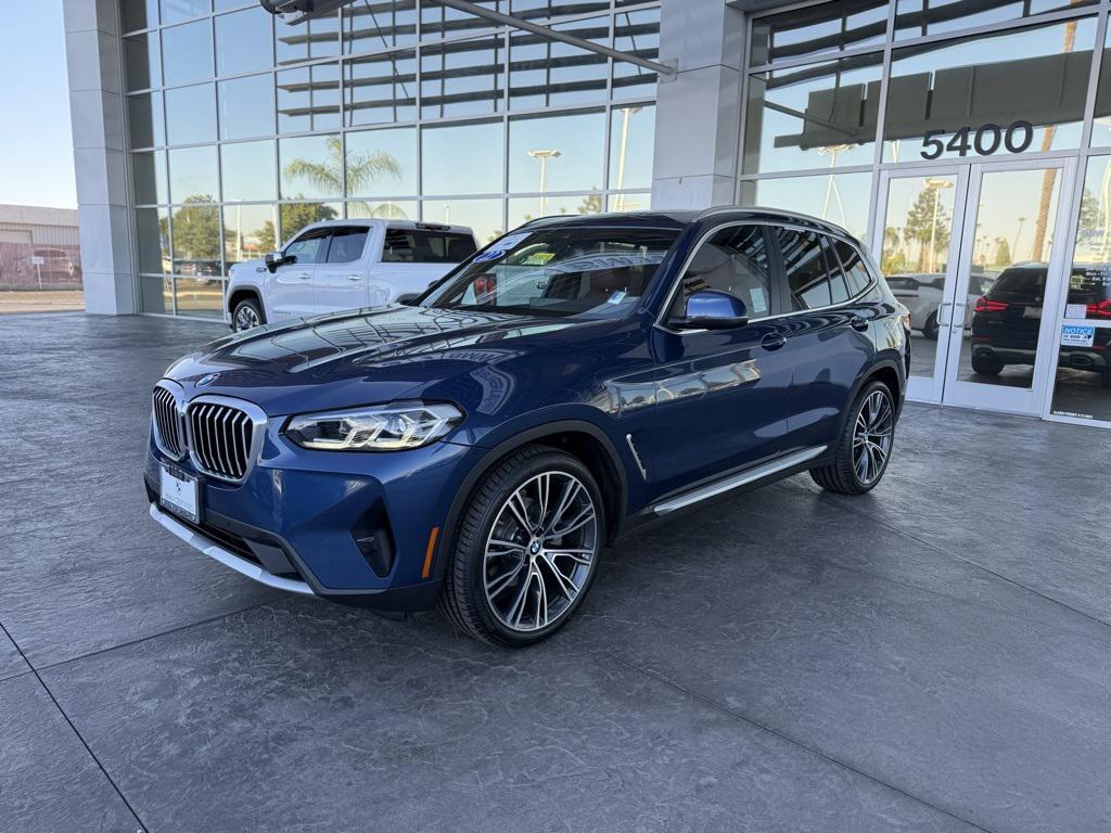 used 2022 BMW X3 car, priced at $31,990