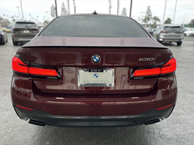 used 2023 BMW 530 car, priced at $41,990