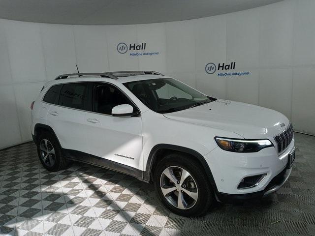 used 2021 Jeep Cherokee car, priced at $23,700