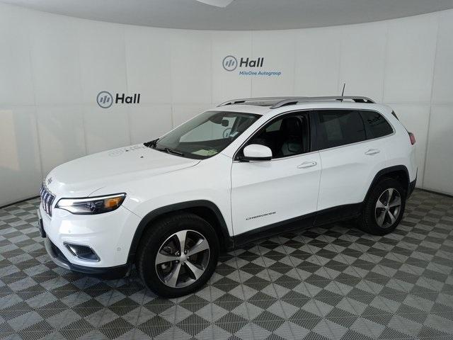 used 2021 Jeep Cherokee car, priced at $23,700