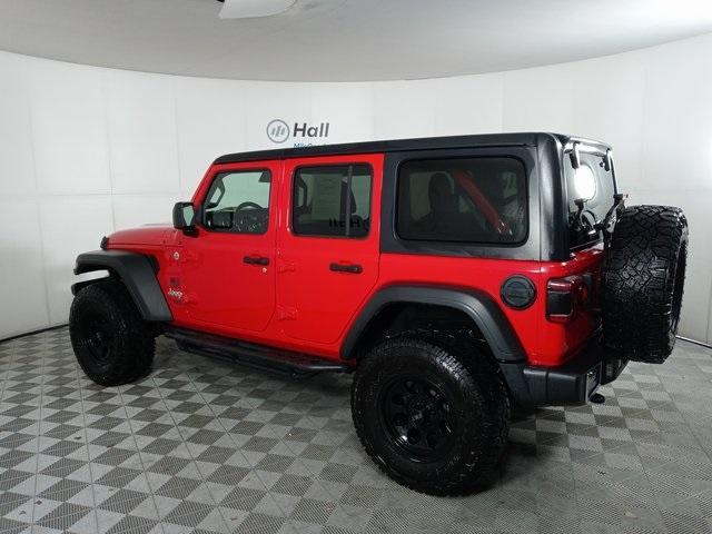 used 2021 Jeep Wrangler Unlimited car, priced at $29,700