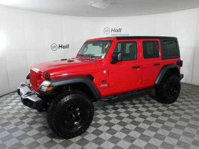 used 2021 Jeep Wrangler Unlimited car, priced at $29,700