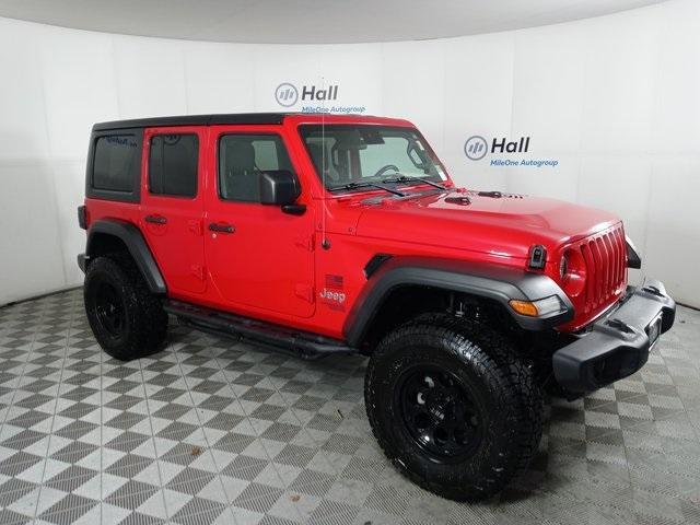 used 2021 Jeep Wrangler Unlimited car, priced at $29,700