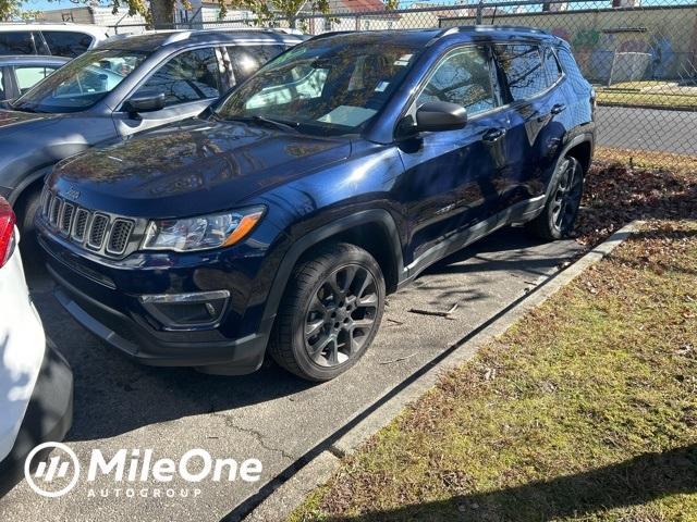 used 2021 Jeep Compass car, priced at $21,200