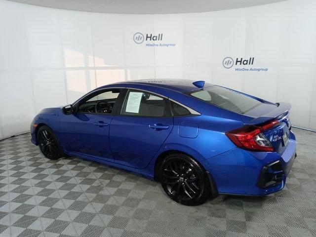 used 2020 Honda Civic Si car, priced at $26,200