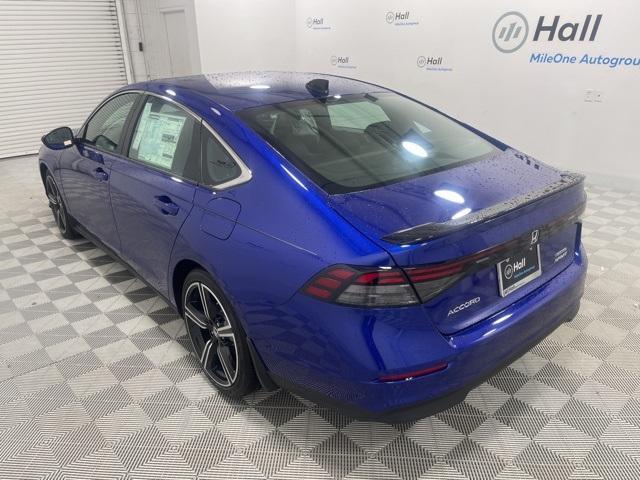 new 2024 Honda Accord Hybrid car, priced at $34,445