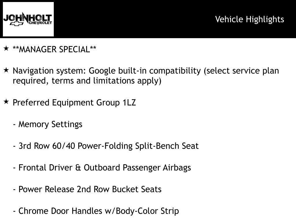 new 2026 Chevrolet Tahoe car, priced at $77,220