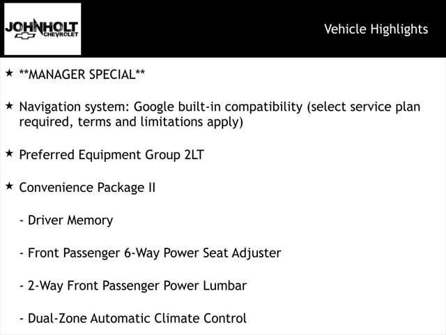 new 2025 Chevrolet Equinox EV car, priced at $44,539