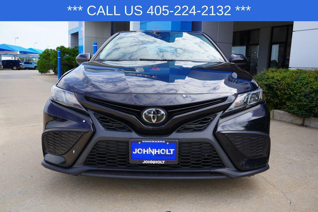 used 2021 Toyota Camry car, priced at $18,000