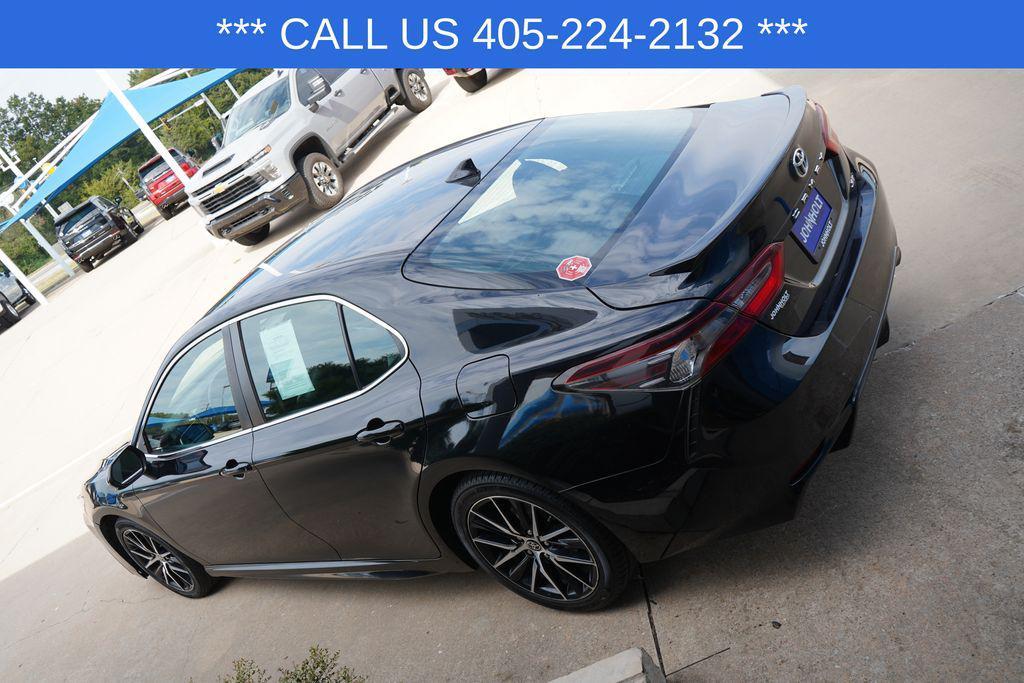 used 2021 Toyota Camry car, priced at $18,000