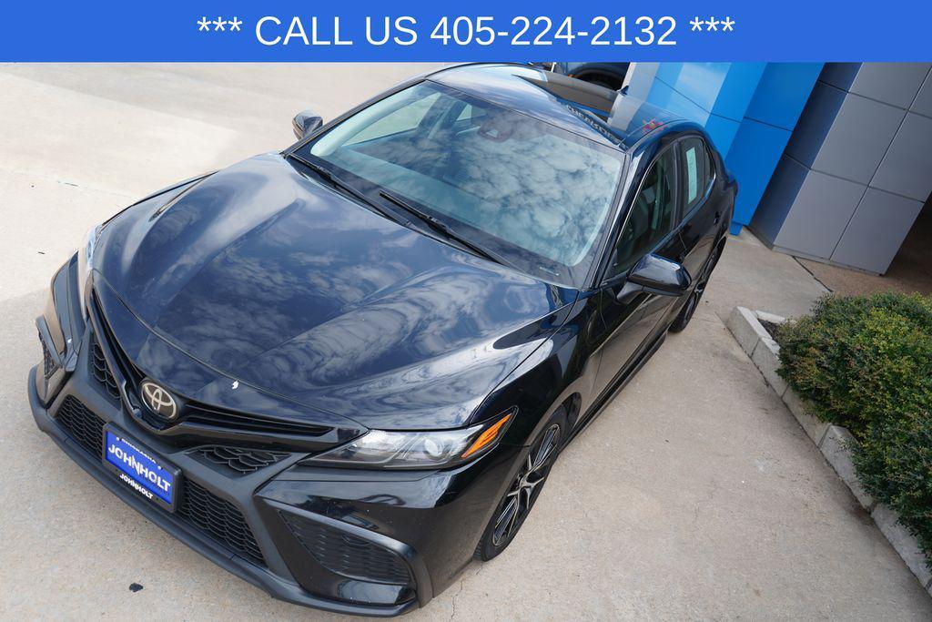 used 2021 Toyota Camry car, priced at $18,000