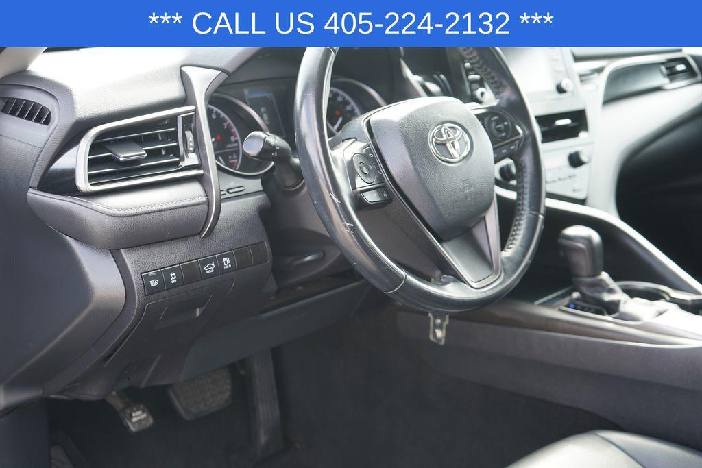 used 2021 Toyota Camry car, priced at $18,000