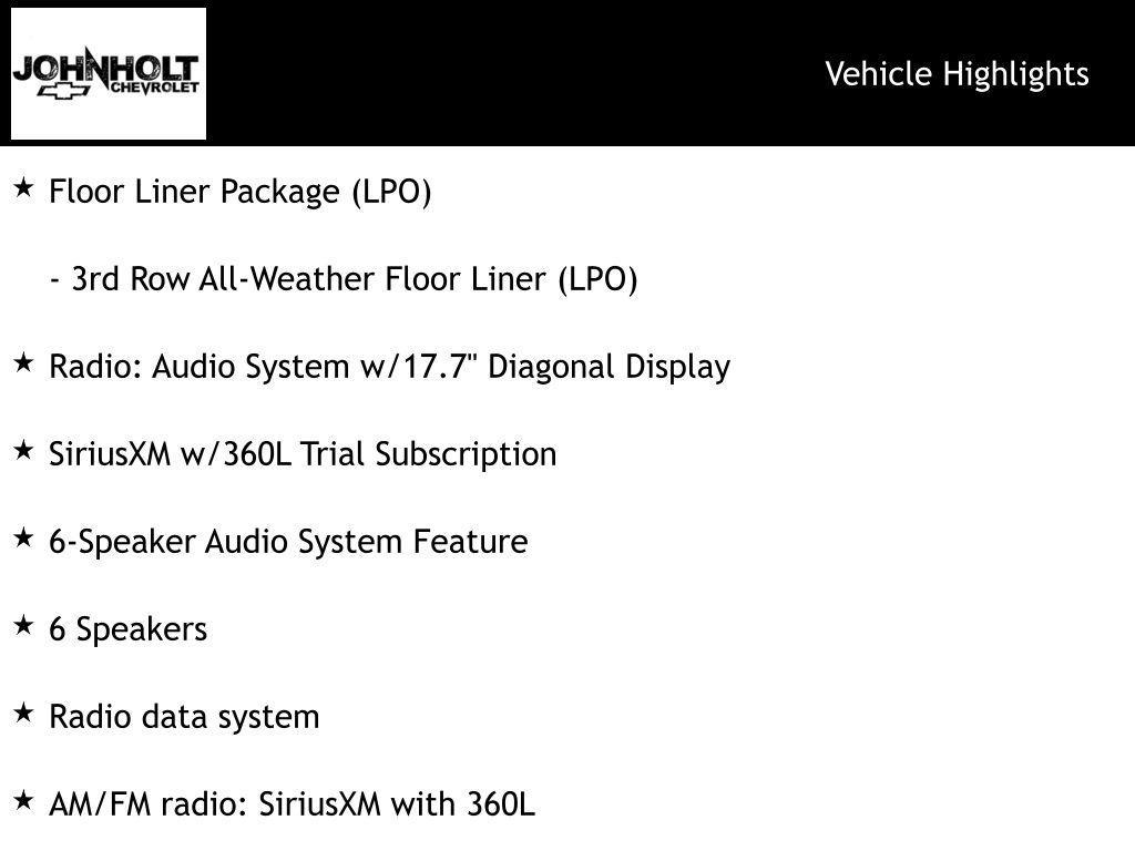 new 2026 Chevrolet Traverse car, priced at $47,180
