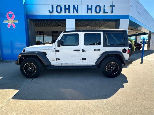 used 2019 Jeep Wrangler Unlimited car, priced at $21,411