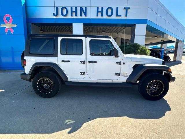 used 2019 Jeep Wrangler Unlimited car, priced at $21,411