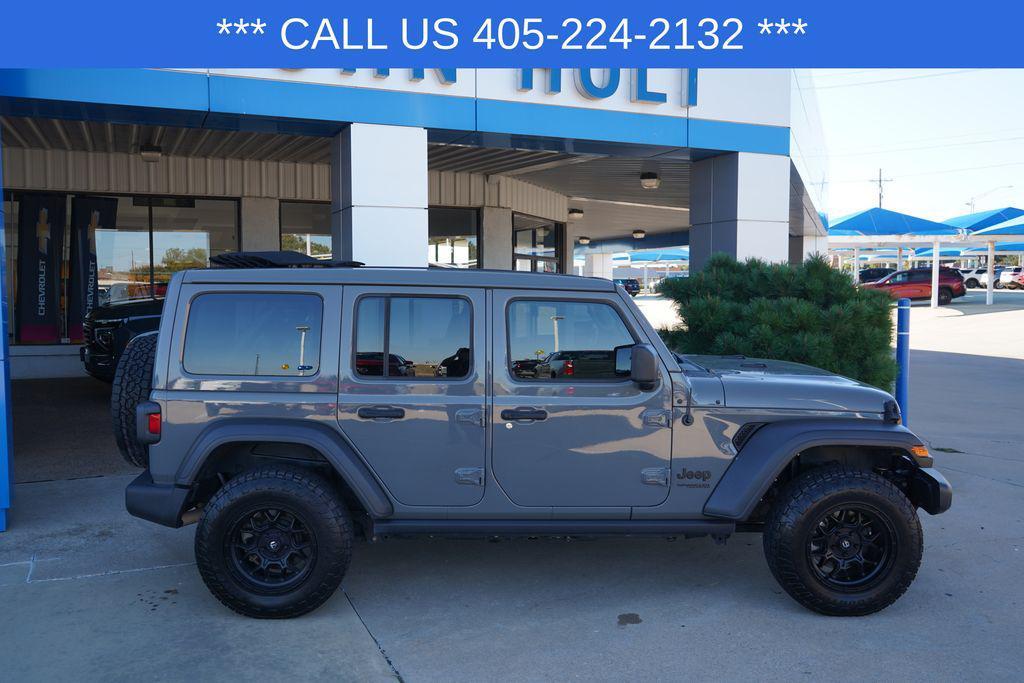 used 2022 Jeep Wrangler car, priced at $29,817