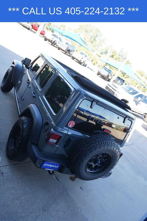 used 2022 Jeep Wrangler car, priced at $29,817