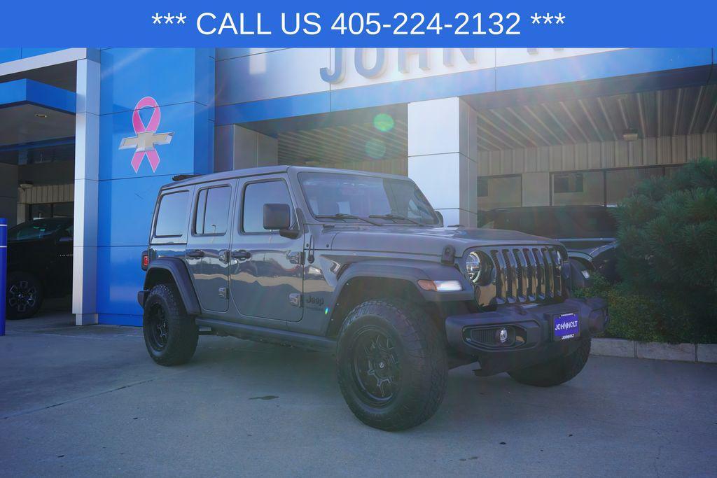 used 2022 Jeep Wrangler car, priced at $29,817