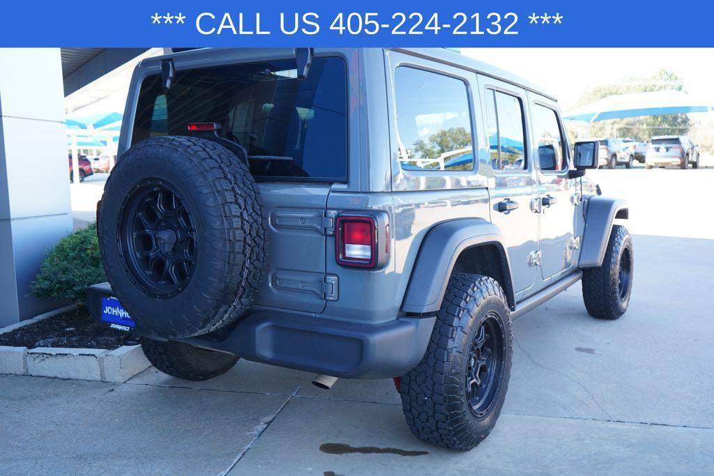 used 2022 Jeep Wrangler car, priced at $29,817