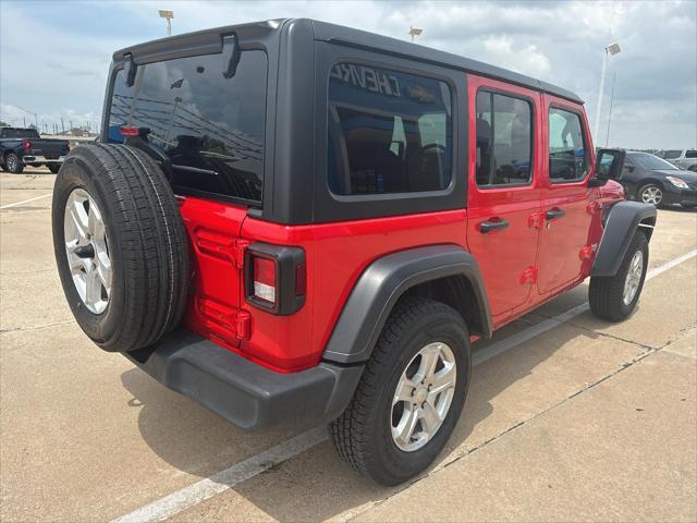 used 2020 Jeep Wrangler Unlimited car, priced at $24,993