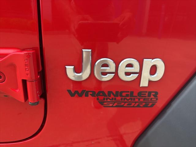 used 2020 Jeep Wrangler Unlimited car, priced at $24,993