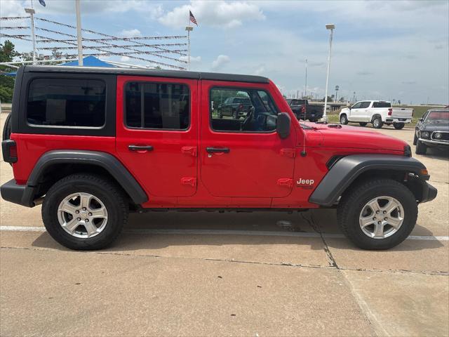 used 2020 Jeep Wrangler Unlimited car, priced at $24,993