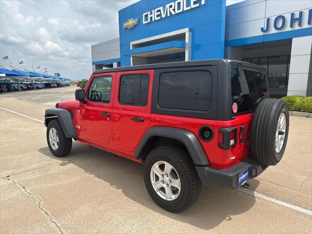 used 2020 Jeep Wrangler Unlimited car, priced at $24,993