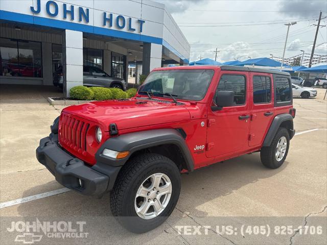 used 2020 Jeep Wrangler Unlimited car, priced at $24,993