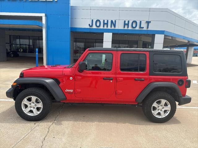 used 2020 Jeep Wrangler Unlimited car, priced at $24,993