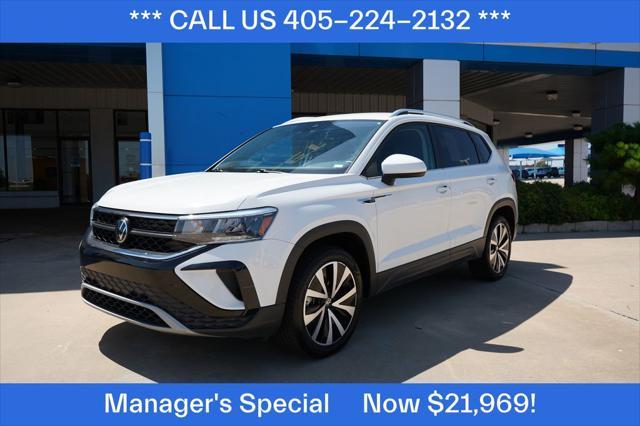 used 2024 Volkswagen Taos car, priced at $21,969