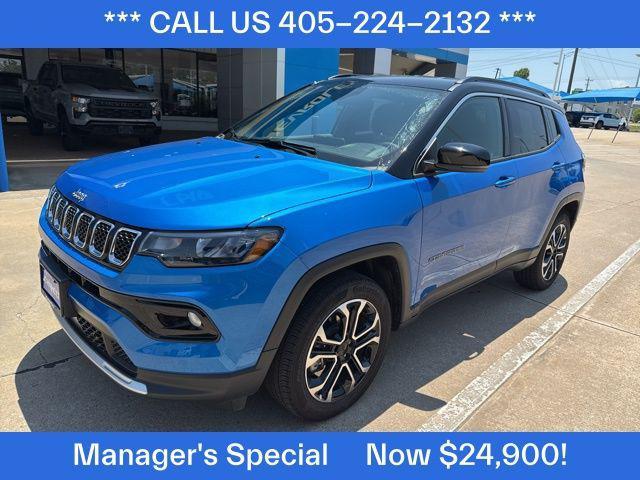used 2023 Jeep Compass car, priced at $24,900