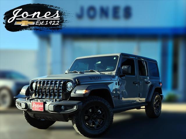 used 2021 Jeep Wrangler Unlimited car, priced at $29,987