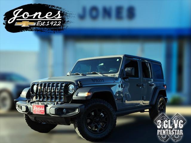 used 2021 Jeep Wrangler Unlimited car, priced at $28,975